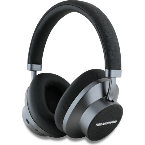 Karl Lagerfeld Saffiano Elongated Bluetooth ANC Over-Ear-Kopfhörer Schwarz (1/5)