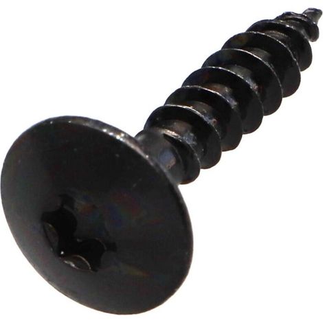 Vis Penture 6X40 Filetage partiel TORX T30 Acier zingué noir-200 pièces - Vis Penture 6X40 Filetage partiel TORX T30 Acier zingué noir-200 pièces (1/4)