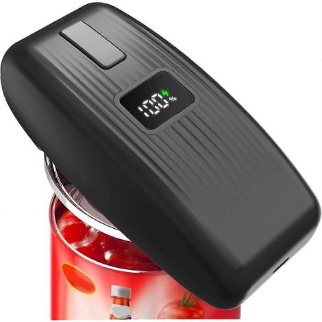 Ouvre-boîte électrique - Ouvre-boîte automatique mains libres à une touche, compatible avec tous types de boîtes de conserve, accessoire de cuisine sans danger pour les aliments (1/5)