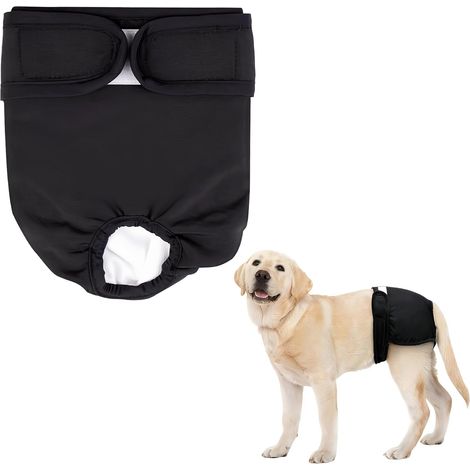 Couche Chien Femelle XL, Réutilisable Couche, Très Absorbante Incontinent (1/5)