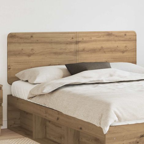 vidaXL Cabecero Roble artisan Madera de ingeniería (1/5)