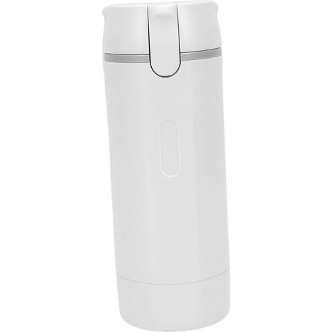 Flacon distributeur de voyage 4 en 1 de 30 ml, gradué, transparent, étanche, portable, avec pression, pour shampoing, après-shampoing et lotion (blanc). (1/5)