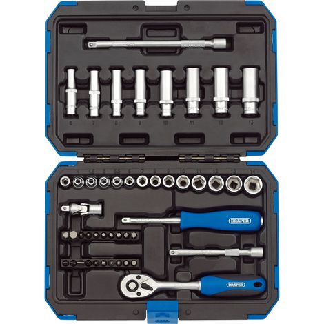 Draper 1/4" Sq. Dr. Metric Socket Set (47 Piece) (16355) (1/5)