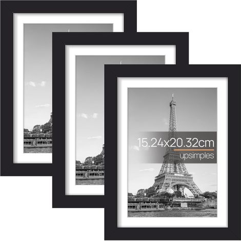 Cadre 15x20 cm, Cadres Photo 15x20cm, Noir, 3 Pack (1/5)