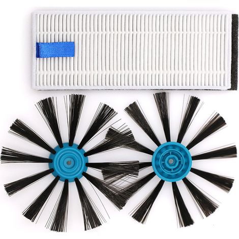 Pièces de rechange universelles et pratiques pour aspirateur robot Bissell Ev675, 3 pièces, accessoires pour aspirateur Robot, brosse latérale, filtre de brosse latérale EV675 (1/5)