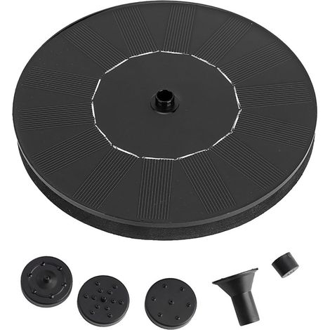 1 Kit pompe submersible,énergie solaire,buses interchangeables,jardin,piscine (1/5)