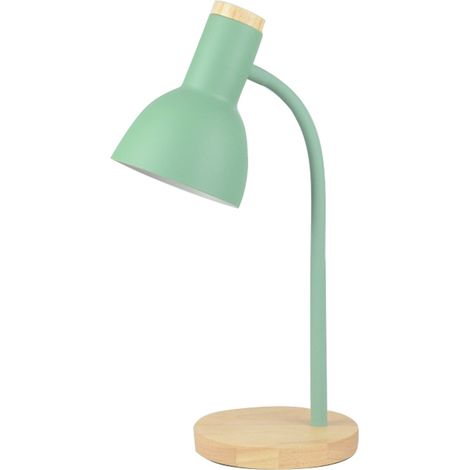 Lampe de chevet LED 5W simple, orientable à 360°, protection des yeux, prise européenne. (1/5)