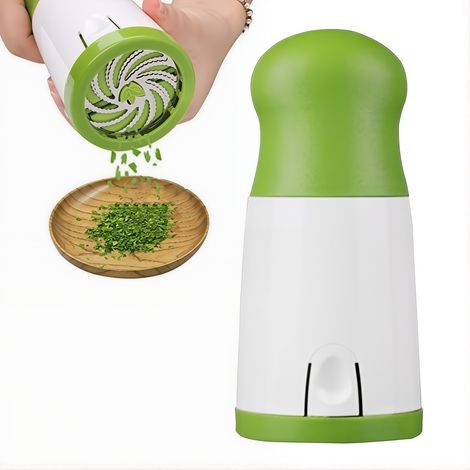 Hachoir à Coriandre Manuel – Coupe-Herbes Multifonction, Moulin à Épices et Légumes, Design Ergonomique (1/5)