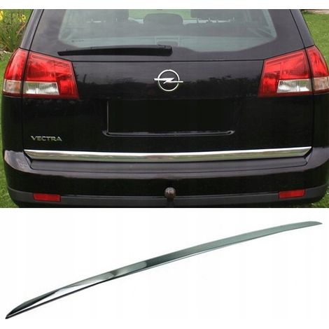 Opel Vectra C Kombi, striscia cromata, portellone posteriore cromato (1/5)