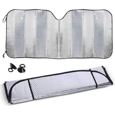 CCYKXA Piece Car Windshield, Foldable Visor Cover, Front and Rear Block, Window Sunshade