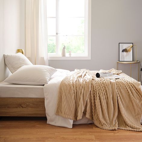 Couverture polyester microvelours DOLCE 220x240 cm (1/5)