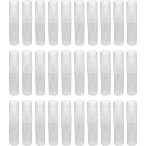 Lot de 30 flacons pulvérisateurs jetables transparents de 2 ml en plastique. (1/5)