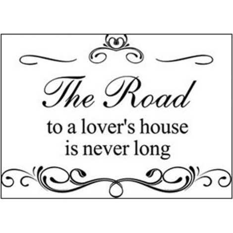 Autocollant Lettrage Anglais Vinyle Noir 50x70 cm Déco Murale Salon Chambre Fond Set Stickers (1/3)