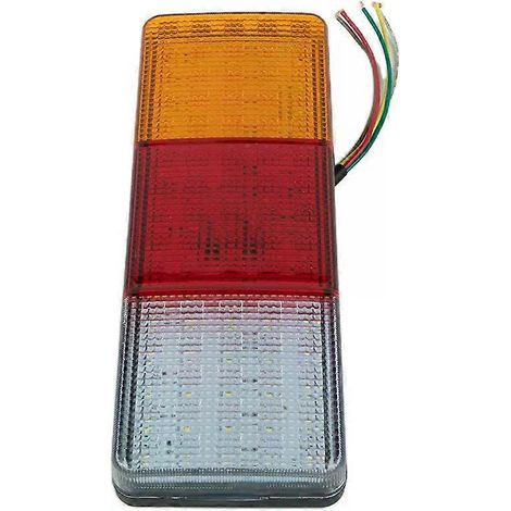 Feu arrière à 75 LED pour camion, remorque, camping-car, bateau, feu stop, clignotant de recul et clignotant arrière pour remorque, camion et caravane (1/5)