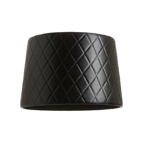 Lampadario BEAT 38  paralume a sospensione nero   max. 28W