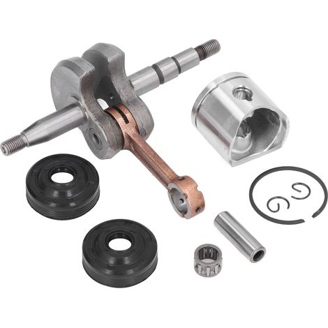 Kit de joint d'huile, circlip et roulement de piston de 38 mm pour vilebrequin de tronçonneuse Husqvarna 136, 137, 141 et 142. (1/5)