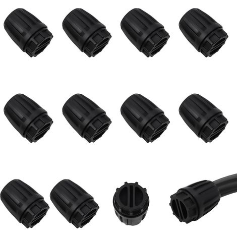12 Pièces Raccords Irrigation pour Système D'arrosage Micro (1/5)