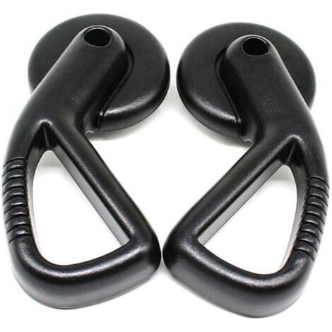 Voiture （1 paire） Gauche/Droite Poignée D'Accoudoir Bouton De Réglage du Siège Ajuster Le Levier pour Peugeot 206 207 pour Citroen C2 9638799977 890586 (1/4)
