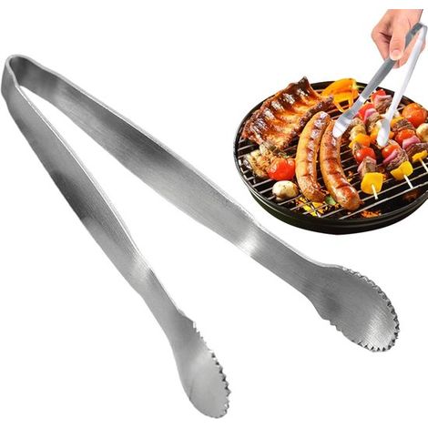 Pinze da cucina, set di pinze da cucina resistenti al calore, pinze da cucina in acciaio inox con meccanismo di bloccaggio e impugnatura antiscivolo, manici delle pinze bloccabili, Unverzic (1/5)