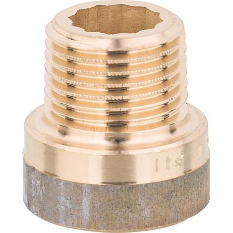 Rallonge de robinet Viega en bronze rouge, 1/2 12,5 mm (1/2)