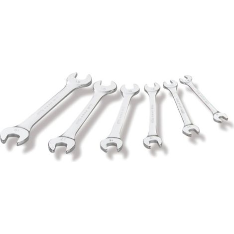 Jeu de clés à fourche Non 6 pièces en Acier chrome vanadium ( Prix pour 1 )