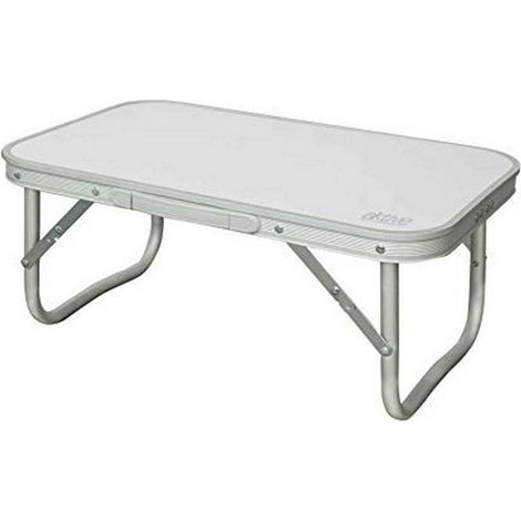 Tavolo da campeggio pieghevole Aktive bianco leggero (1/3)