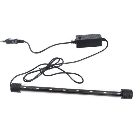Lampe LED pour aquarium, haute luminosité, amphibie, à économie d'énergie, submersible, avec ventouses (1/5)