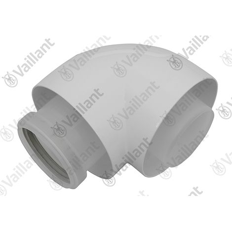 VAILLANT Abgasbogen, Revisionsbogen 60/100 PP Waag. WDF 0020219516 60/100 PP Vaillant-Nr. , 0020231446 (1/2)