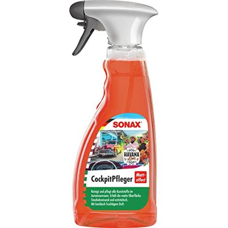 SONAX 03682410 Cockpit-Pfleger Matteffect Havana Love 500 ml