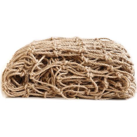 Robustes Jute-Netz zur Rankhilfe für Kletterpflanzen, Gurken, Obst und Gemüse, 5x2 m. (1/5)