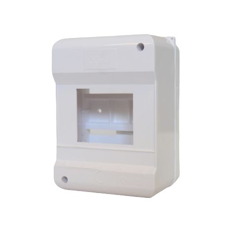 Cuadro de distribución modular 1x5, montaje en superficie, IP30, Karlik OB5