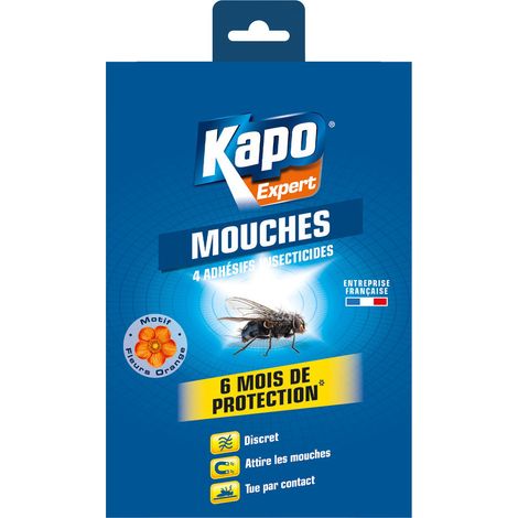 Adhesivo Flor Anti Moscas X4 Tp18 - Kapo