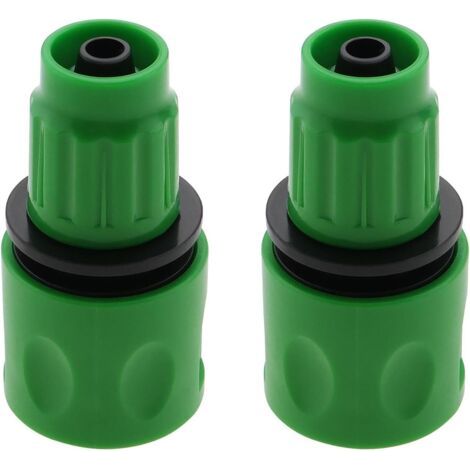 2PCS Connecteurs de Tuyau Extensibles 67,3x34,2MM Adaptés Aux Tubes Télescopiques avec Un Diamètre Intérieur de 8 à 10 Mm Kit de Réparation de Tuyau d'arrosage pour Jardin Terrasse Vert (1/5)