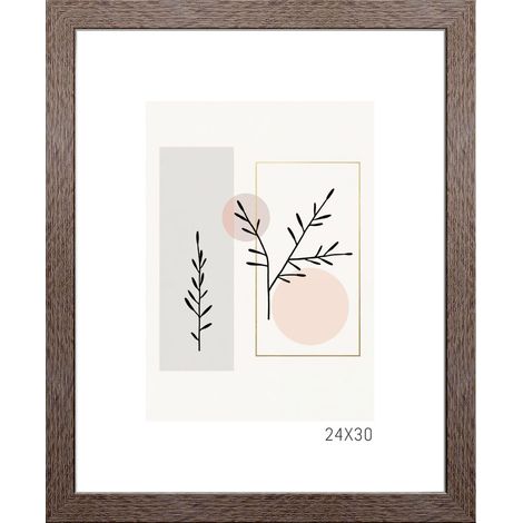 Cadre photo basique en MDF 40x60 cm truffe Sonoma 1 pc. (1/5)