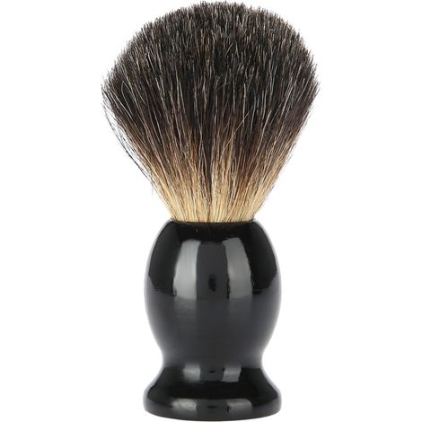 Brosse à barbe portable avec manche en bois pour salon de coiffure (1/5)