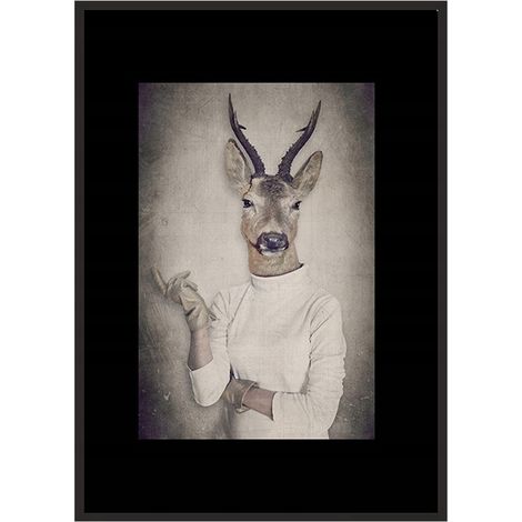 Bild Poster im Rahmen 43x33 cm Chamois P774 (1/4)