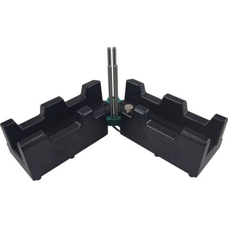 Fausse Equerre et Boite à Onglets - Produit 2 en 1 pour des Plinthes Précises - Angles de 85 à 180° (1/4)