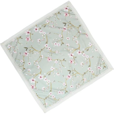 Nappe décorative élégante 110x110cm pour réception de mariage (1/5)