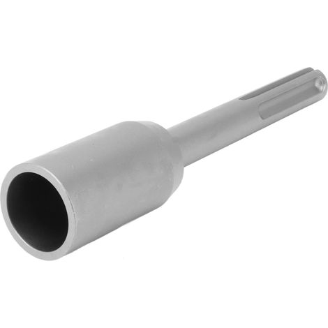 Enfonceuse de poteaux en T à 5 trous, tige en acier, embout pour poteaux de clôture, accessoire pour perceuse à percussion, longueur 20 cm, diamètre 30 mm / 1,2 po (1/5)