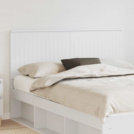 Tête de lit-Panneau de lit Blanc 150 cm Bois d'ingénierie 340199 (1/5)