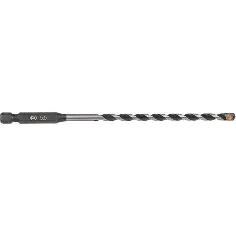 C.K T3114 05515 Metall-Fräsbohrer 5.5 mm Gesamtlänge 150 mm Sechskantschaft 1 St.
