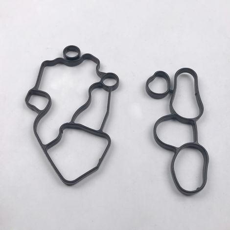 Les joints en caoutchouc du support de filtre à huile 06F115441 06D117070 conviennent aux modèles Volkswagen Eos et Golf. (1/5)