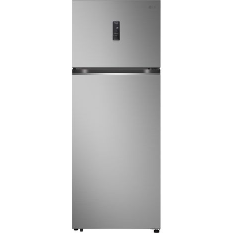 LG GTBV44PYBKD Frigorifero doppia porta 70cm, Classe E, 461L, Door & Linear Cooling, Argento. Capacità netta totale: 461 L. Cerniera porta: Destra, Tipo di display: LED. Classe climatica: T, Em... (1/5)