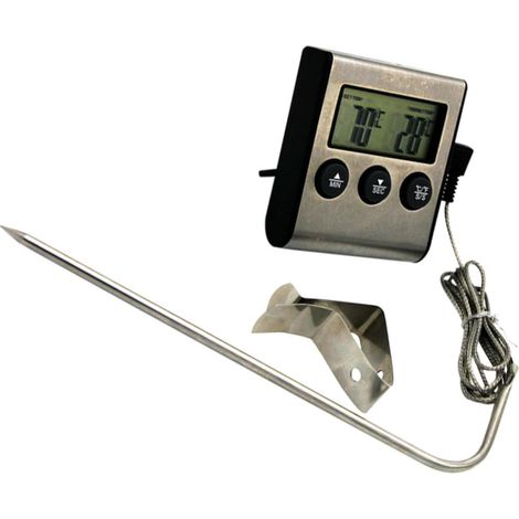 Thermomètre Alimentaire à Sonde avec Pinces pour Barbecue et (1/5)