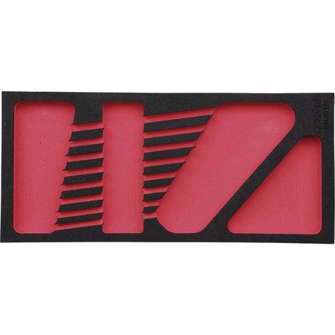 COFAN separador espuma (1/3 cajon) llaves estrella , Separador espuma llaves estrella acodadas (1/3 cajón) Ideal para optimizar y organizar su espacio de almacenamiento de herramie