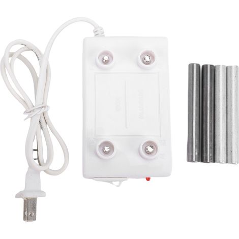 Testeur de Qualité d'Eau Électrolyseur Analyseur TDS Portable avec Barre de Fer pour Test Rapide et Précis de la Pureté de l'Eau à Domicile Prise US 110V Design Carré Blanc (1/5)