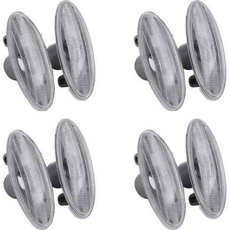 Adecuado para luces de posición laterales/intermitentes/luces indicadoras cuadradas de 4 pulgadas para Nissan Juke, Leaf, Note, Micra, March, Juke, Micra. (1/4)