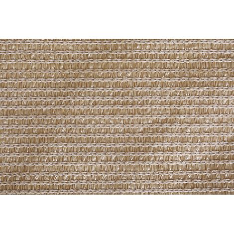 Sonnensegel HDPE-Gewebe 3x3x3m, beige, Dreieck