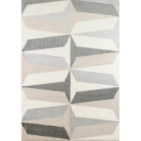 Tapis tissé Intérieur Karena Géométrique - 80 x 150 cm (1/4)