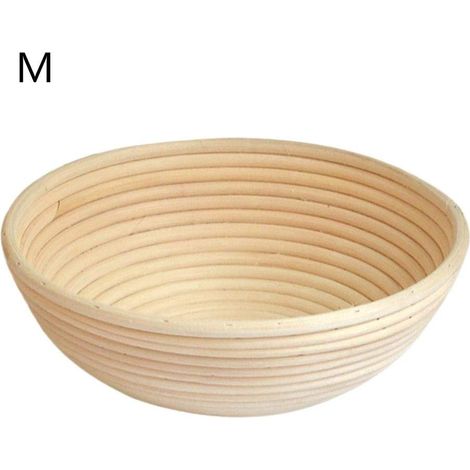 1PC Panier à Pain en Osier pour Fermentation et Pousse, Ustensile de Cuisine pour Boulangerie (1/5)